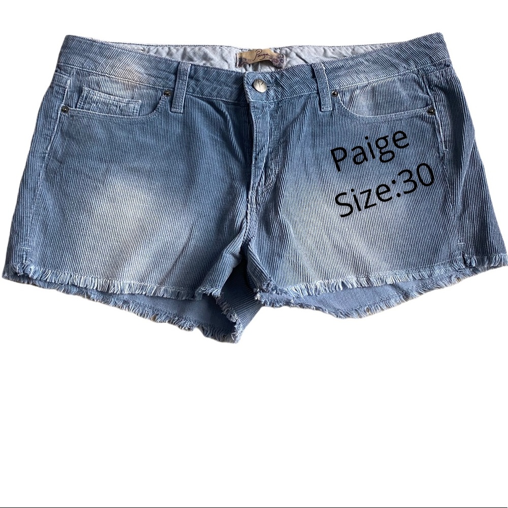 Paige Corduroy Shorts